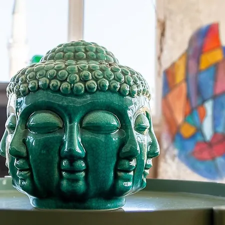 公寓 Charming House With Authentic And Bohemian Design In The Heart Of Urla